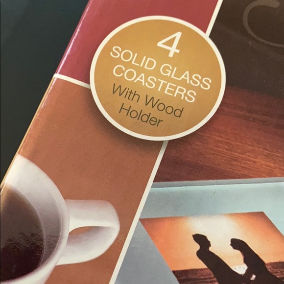 NEW: 2x Boxes SARAH Peyton Home - Glass Photo Coasters (8 Total) Housewarming - Picture 3 of 10
